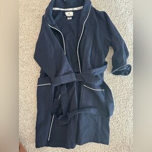 Kids Navy Blue Pajama Robe